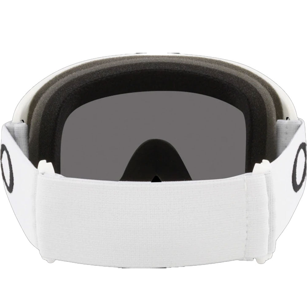 Oakley O Frame 2.0 Pro S Snow Goggles - White With Dark Grey Lens