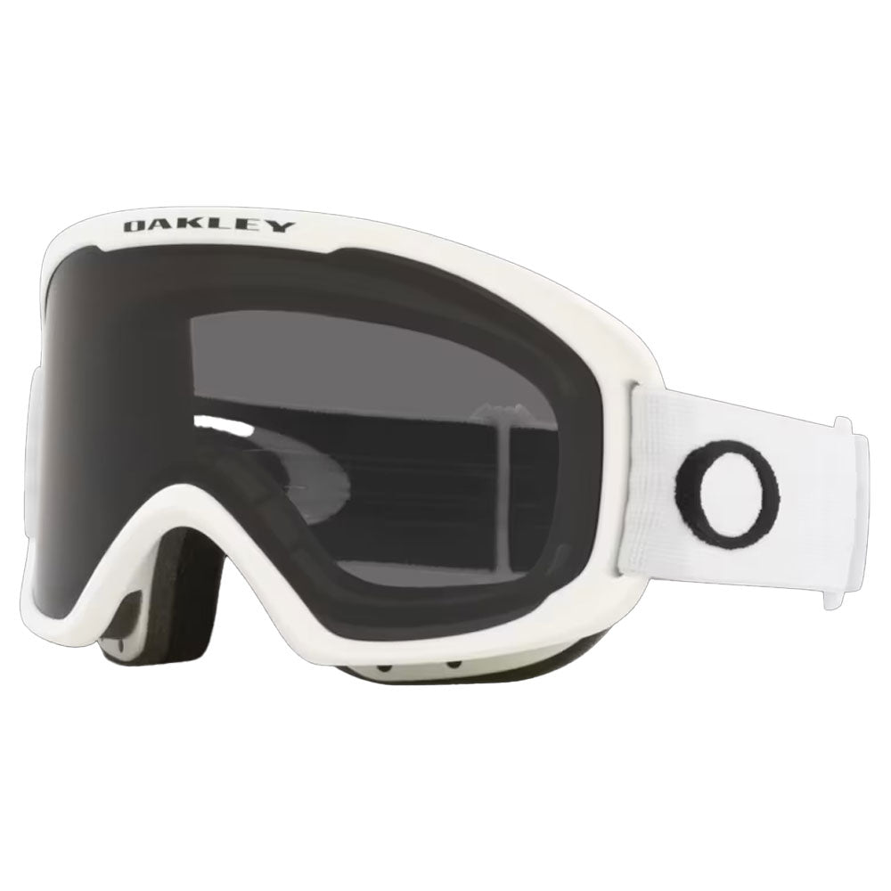 Oakley O Frame 2.0 Pro L Snow Goggles - White With Dark Grey Lens