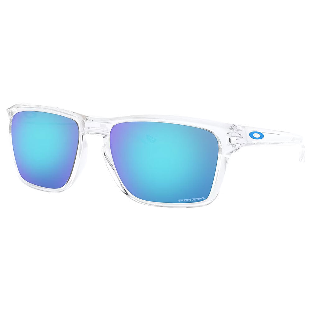 Oakley Sylas Polished Clear with Sapphire Prizm Lens