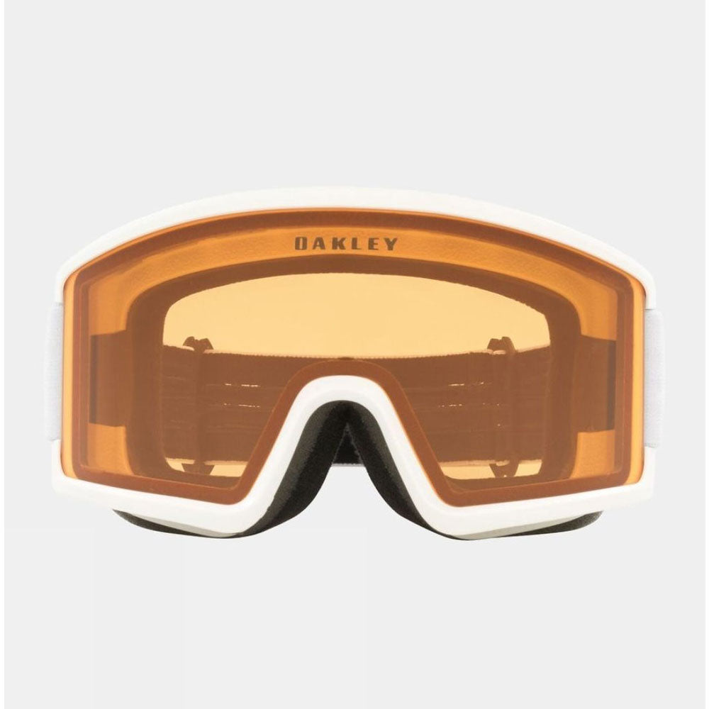 Oakley Target Line M Snow Goggles  Matt White With Persimmon Lens
