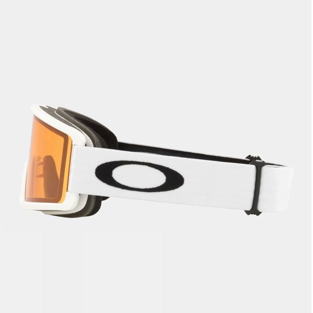 Oakley Target Line L Snow Goggles - Matte White With Persimmon