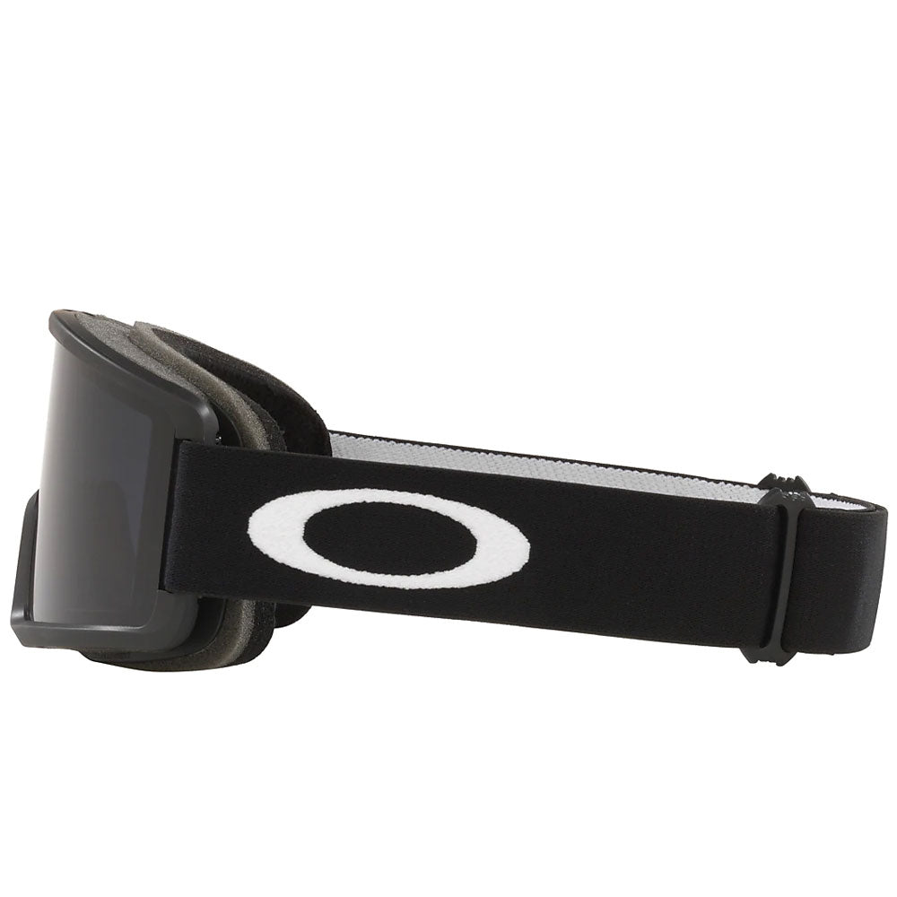 Oakley Target Line M Snow Goggles - Black With Dark Grey Lens