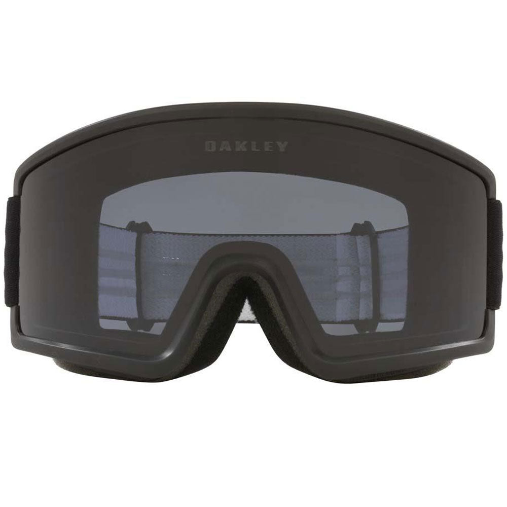 Oakley Target Line M Snow Goggles - Black With Dark Grey Lens
