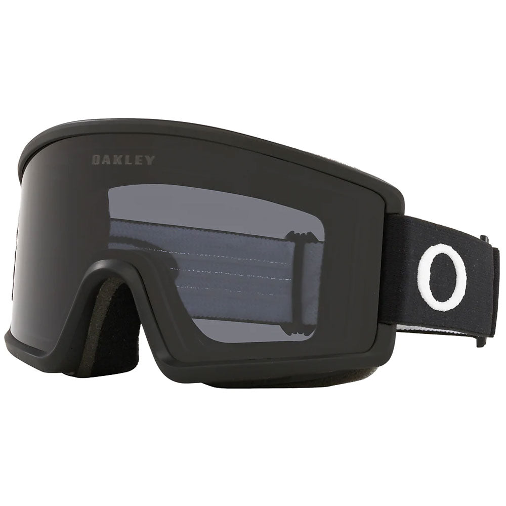 Oakley Target Line M Snow Goggles - Black With Dark Grey Lens