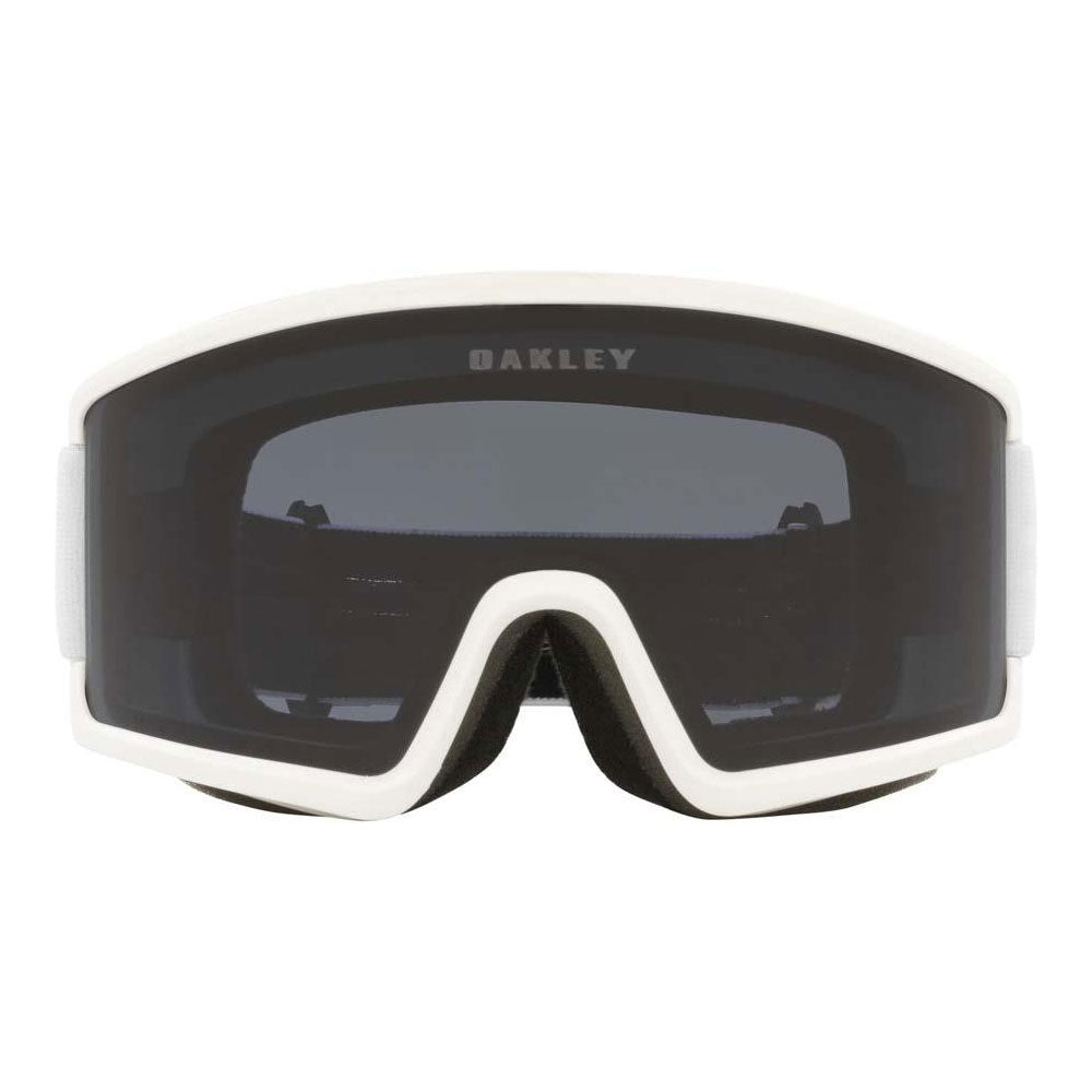 Oakley Target Line M Snow Goggles - White With Dark Grey Lens