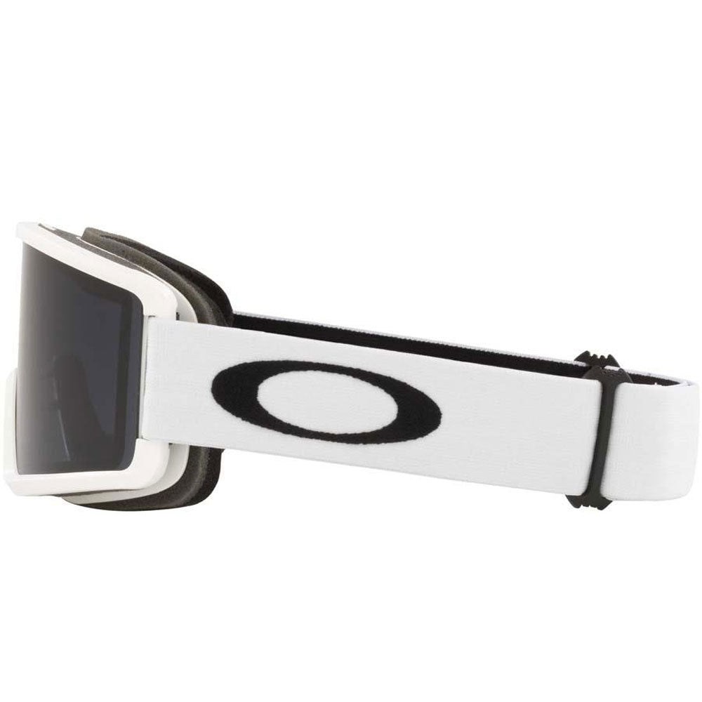 Oakley Target Line M Snow Goggles - White With Dark Grey Lens