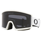 Oakley Target Line M Snow Goggles - White With Dark Grey Lens