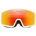 Oakley Target Line M Snow Goggles - White With Fire Iridium Lens
