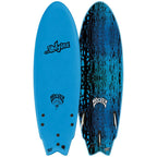 ODYSEA X LOST 5'11 Round Nose Fish Tri Soft Surfboard