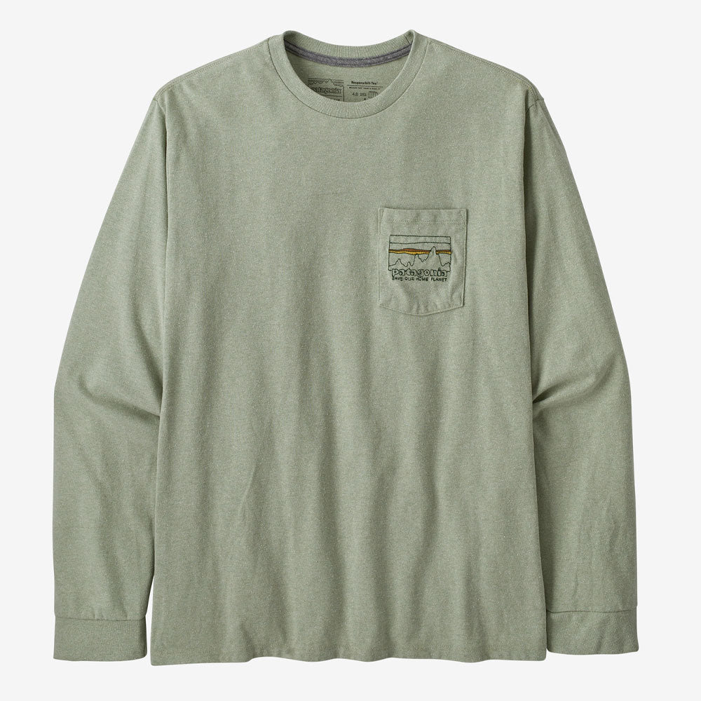 Patagonia 73 Skyline Longsleeve Pocket Responsibili-Tee