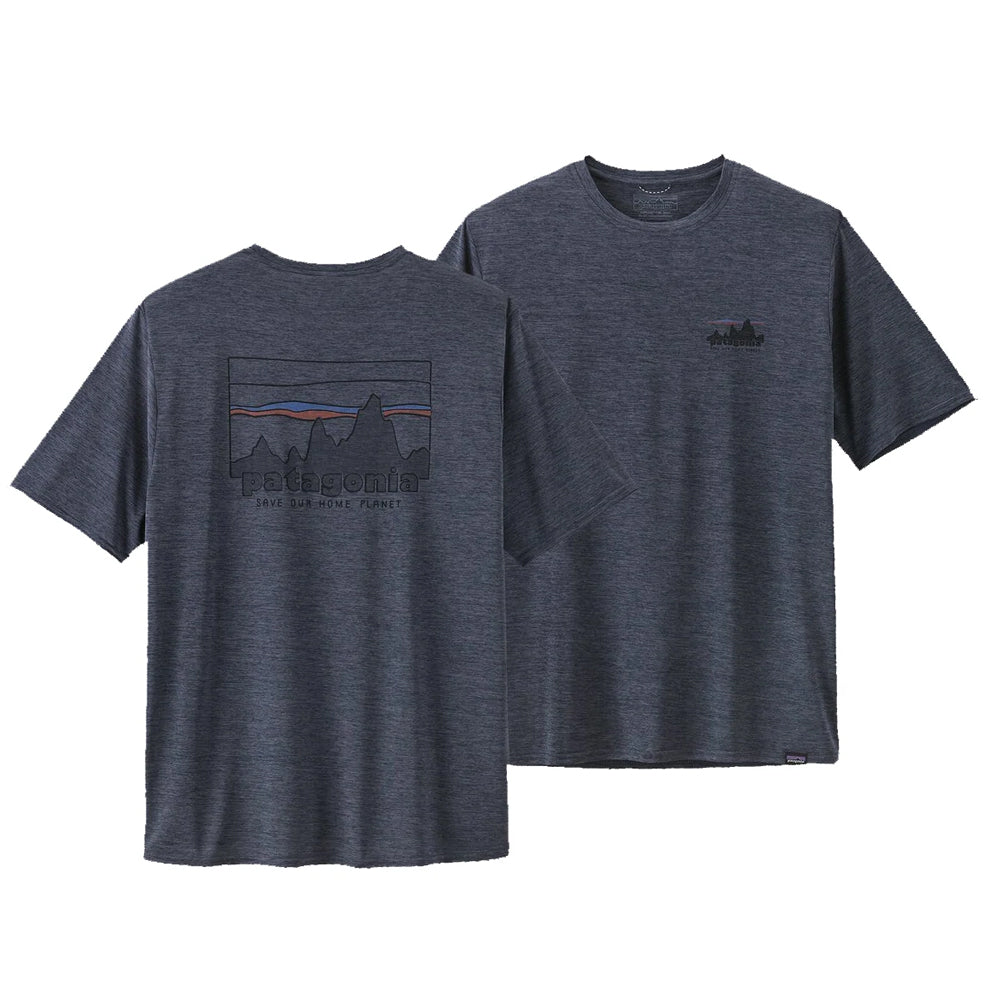 Patagonia Cap Cool Daily Graphic Shirt 73 Skyline:Smolder Blue
