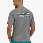Patagonia Cap Cool Daily Graphic Shirt Abalone Blue: Feather Grey
