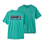 Patagonia Cap Cool Daily Graphic Shirt  - Boardshort Logo: Iggy Blue X-Dye