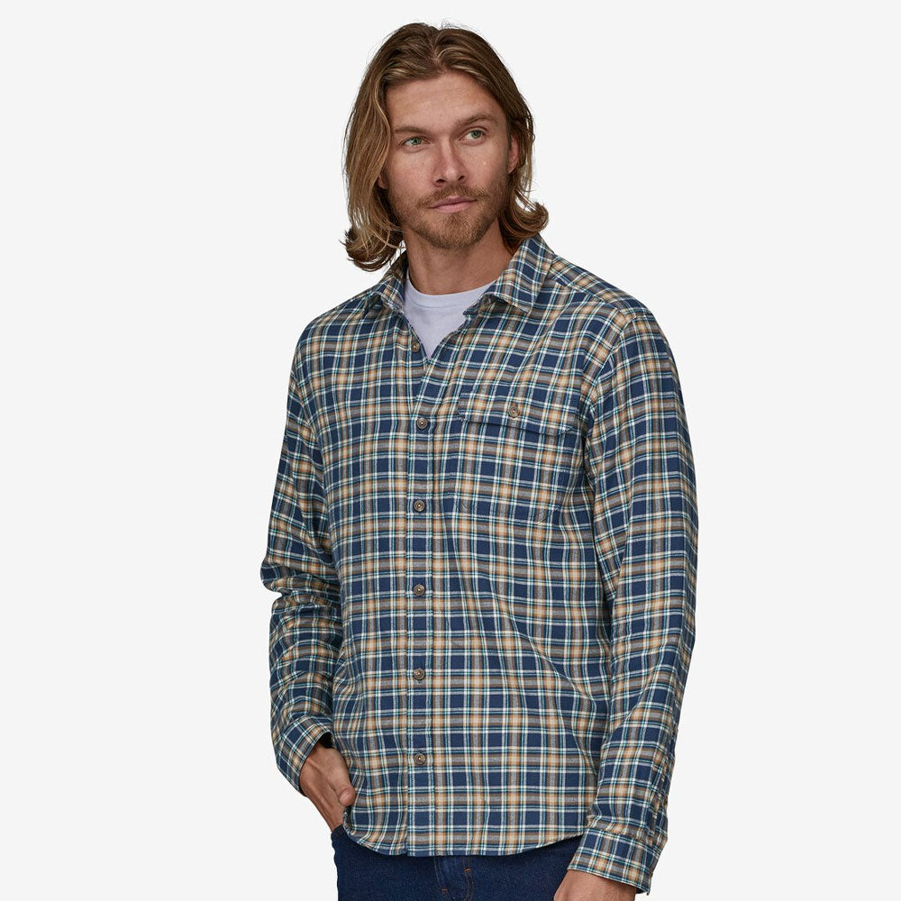 Patagonia Cotton in Conversion LW Fjord Flannel Shirt