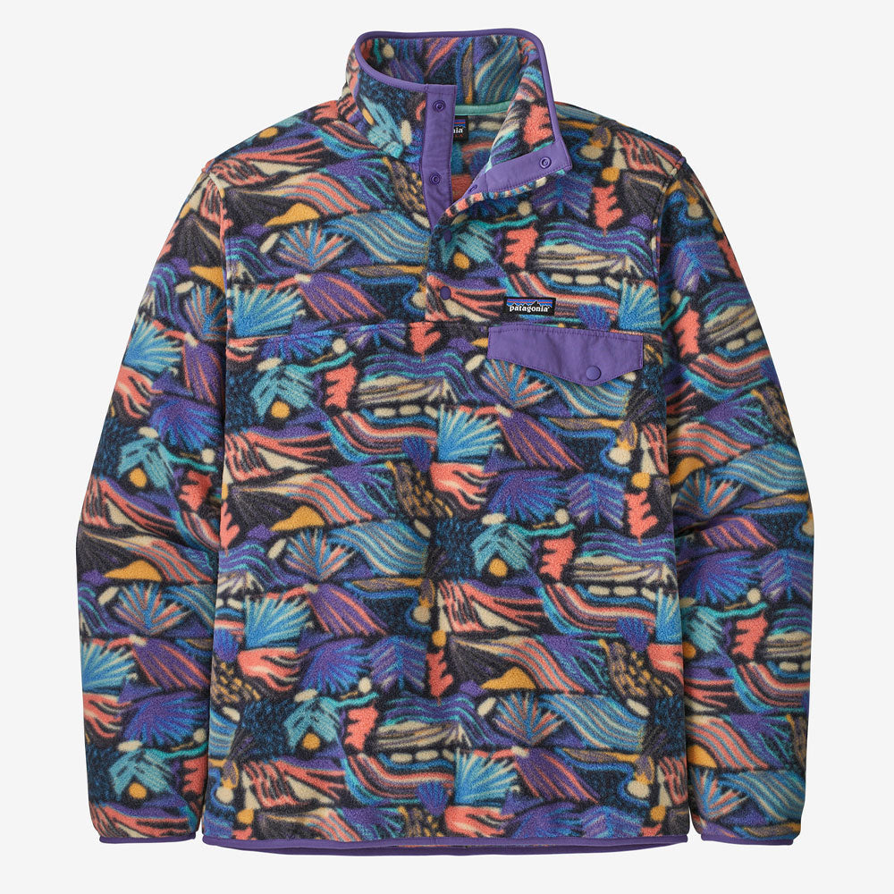 Patagonia Lightweight Synch Snap T Pullover - Joy Pitch Blue