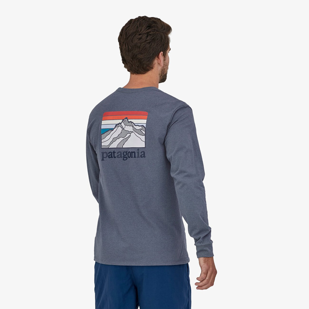 Patagonia Line Logo Ridge Long Sleeve Responsibili-Tee