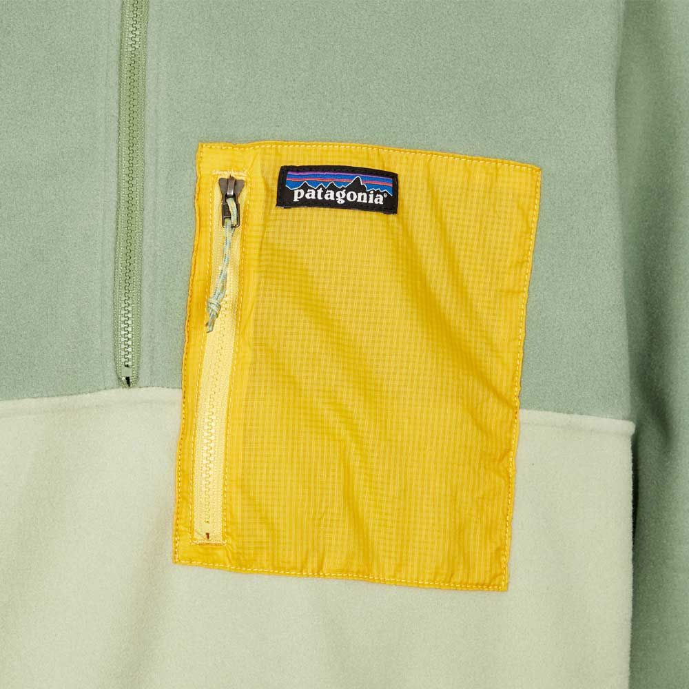 Patagonia Microdini 1/2 Zip Pullover - Salvia Green