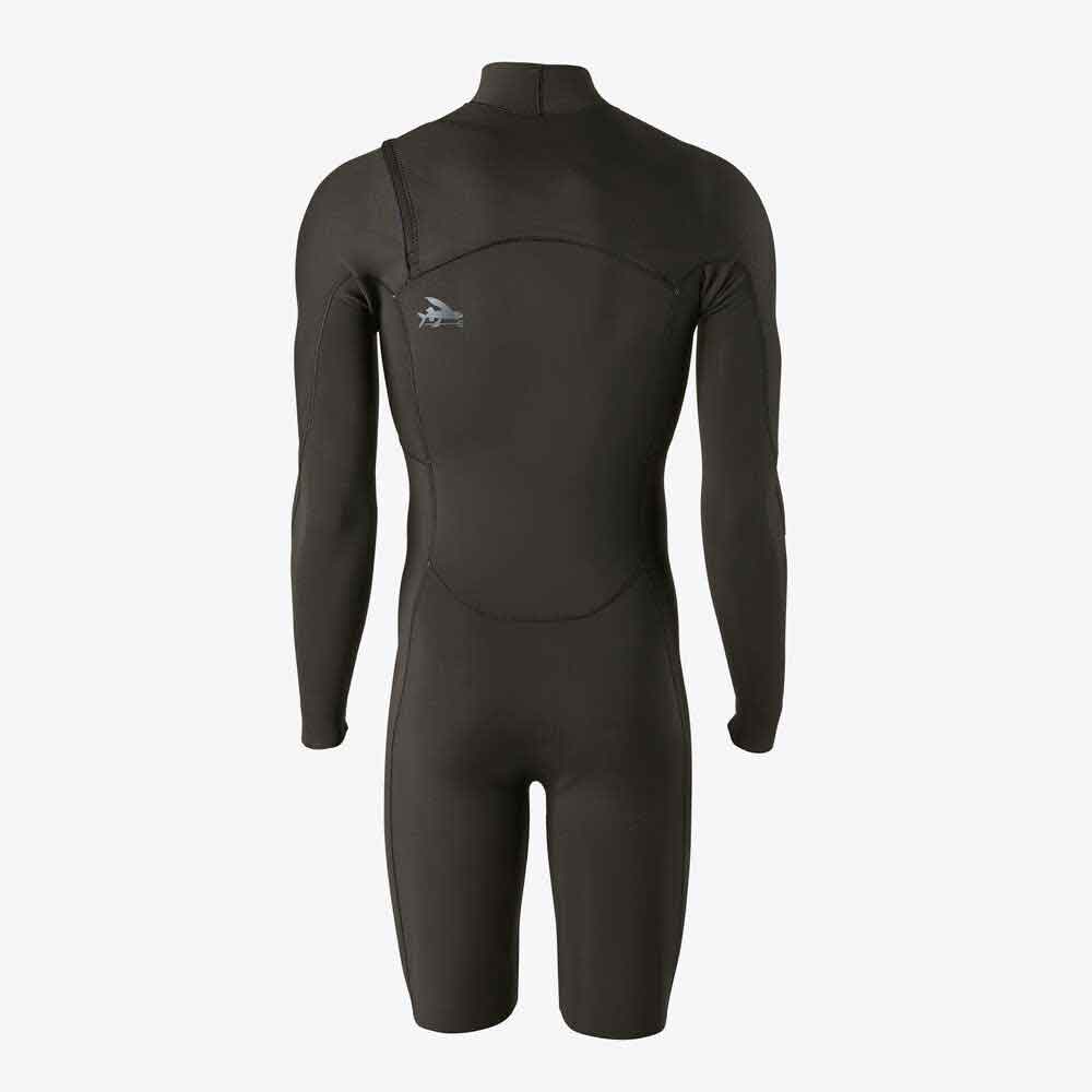 Patagonia R1 Lite Yulex Front Zip Long Sleeve Shortie  - Black