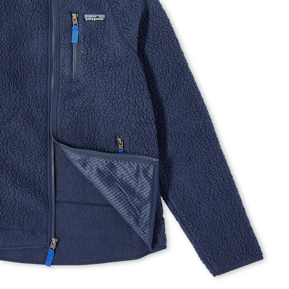 Patagonia Retro Pile Fleece Jacket - Navy