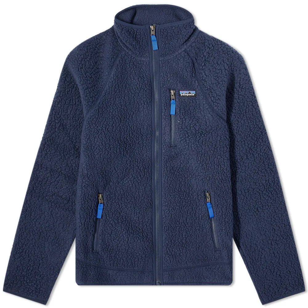 Patagonia Retro Pile Fleece Jacket - Navy