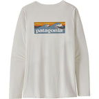 Patagonia Womens Cap Cool Daily Graphic L/S T-Shirt - Waters