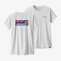 Patagonia Womens Cap Cool Daily Graphic Shirt  - Logo: White