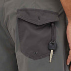 Patagonia Scallop Hem Stretch Wavefarer 18 Boardshorts -Forge Grey