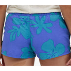 Patagonia Womens Barely Baggies Shorts  - Kalani Big: Float Blue
