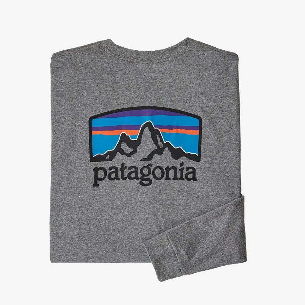 Patagonia Fitz Roy Horizons Long Sleeved Responsibili-Tee