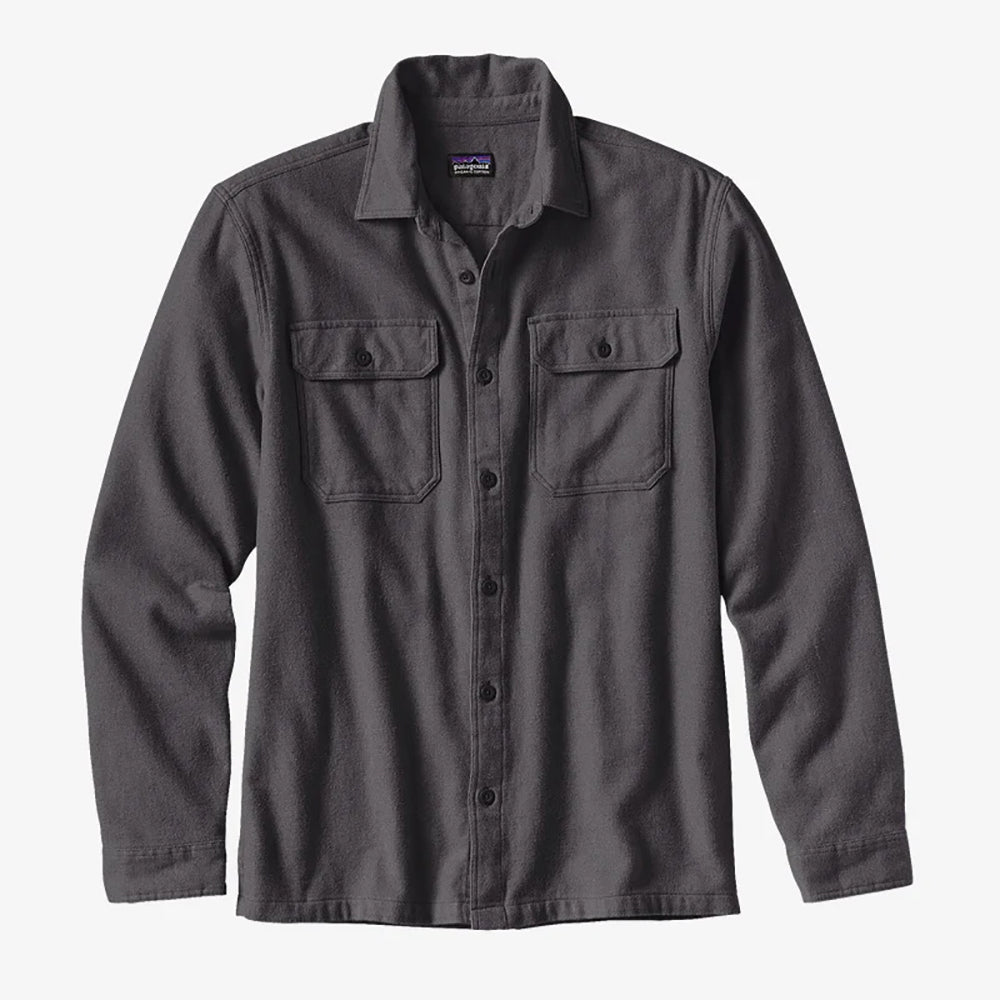 Patagonia Fjord Flannel Long Sleeved Shirt-Independence:ForgeGrey