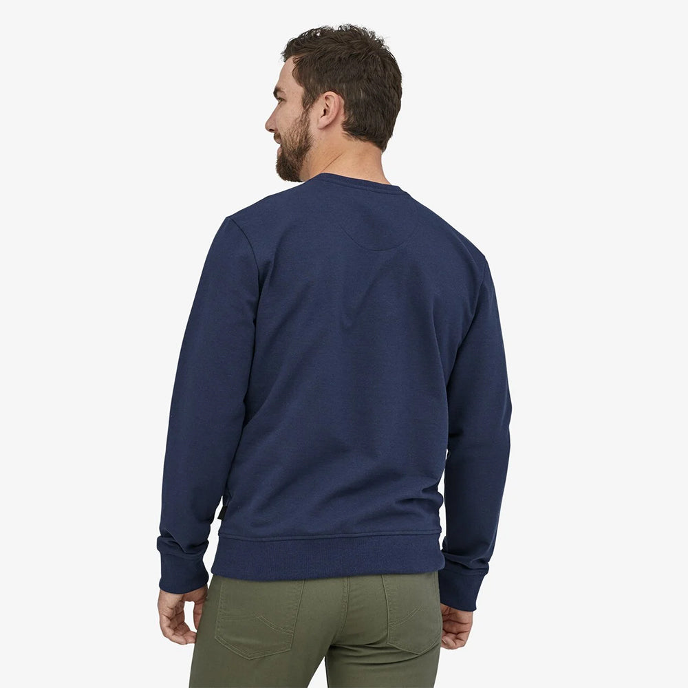 Patagonia P-6 Label Uprisal Crew Sweatshirt - Classic Navy
