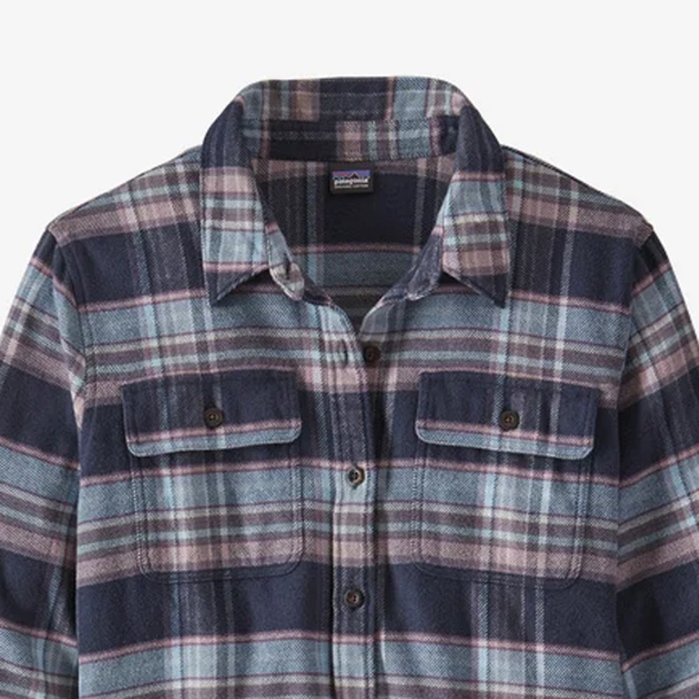 Patagonia Womens Fjord Flannel Long Sleeved Shirt