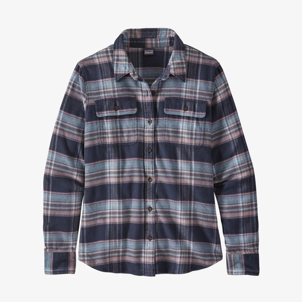 Patagonia Womens Fjord Flannel Long Sleeved Shirt