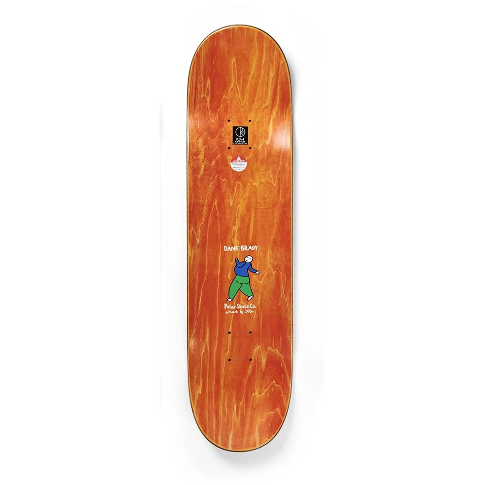 Polar Dane Brady - Just Mind My Own Business Skateboard Deck