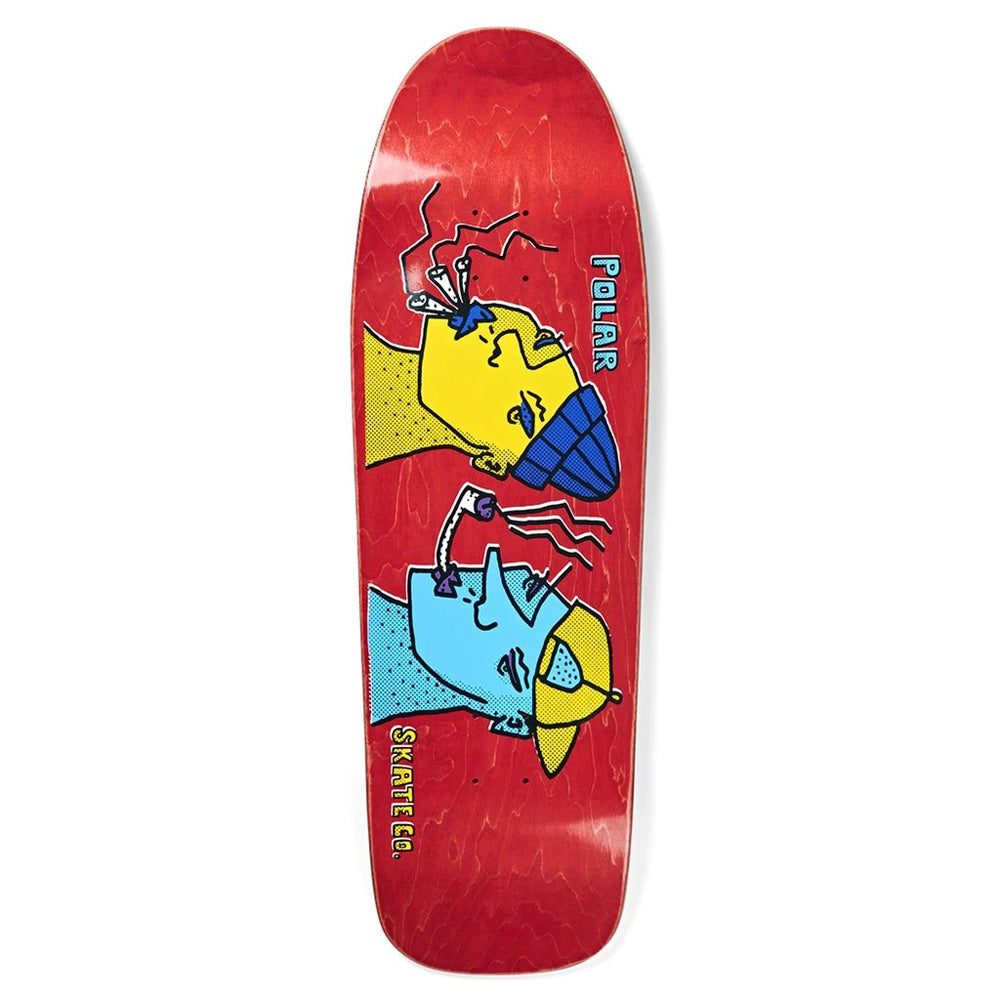 Polar Team Smoking Heads Skateboard Deck
