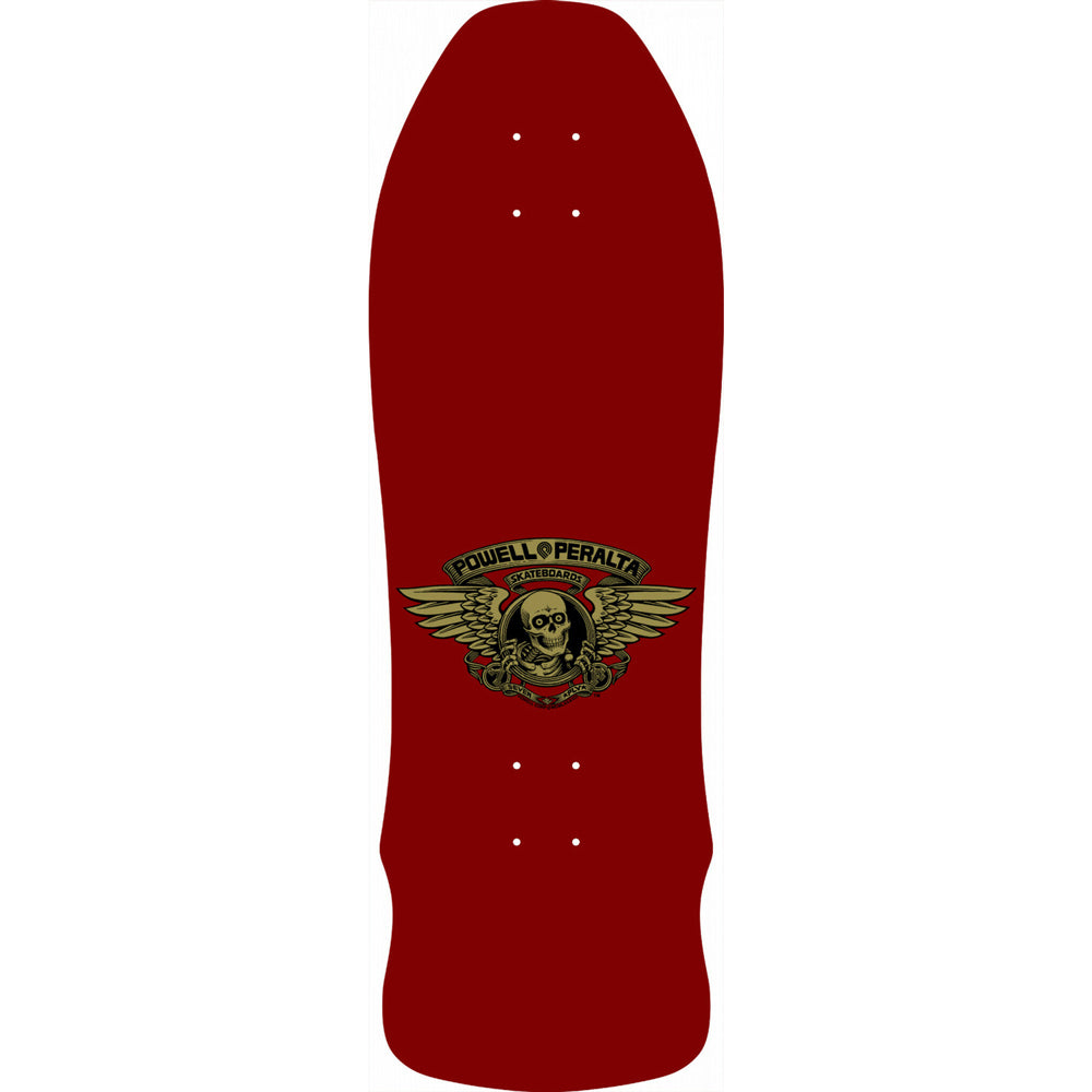 Powell Peralta Geegah Ripper Maroon Skateboard Deck
