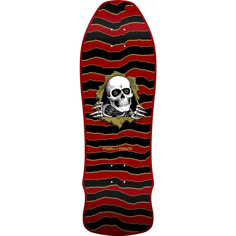 Powell Peralta Geegah Ripper Maroon Skateboard Deck