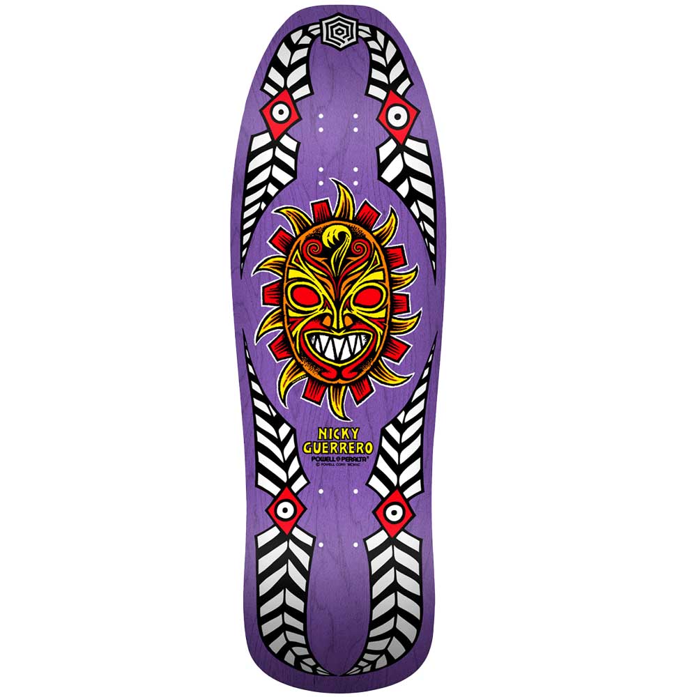 Powell Peralta Nicky Guerrero Mask Purple Deck