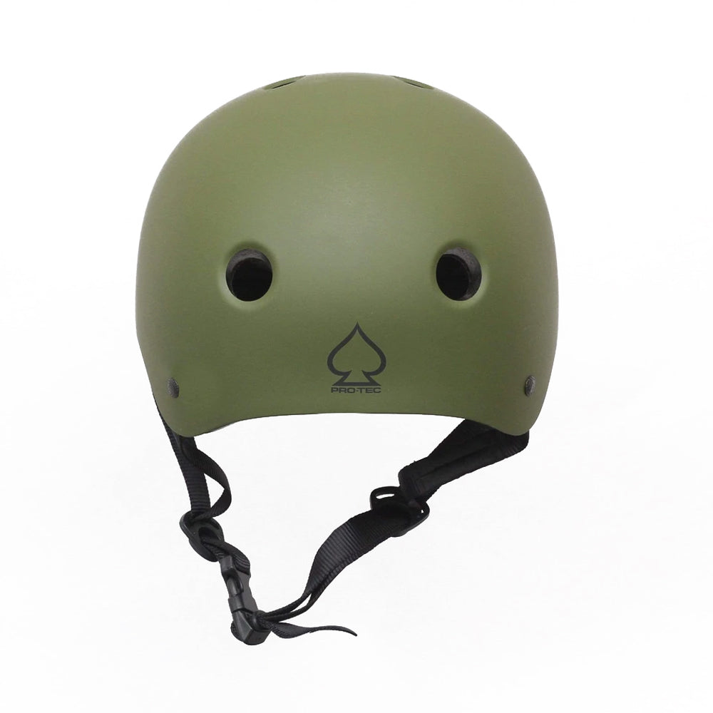 Pro Tec Classic Matte Olive Skate Helmet