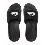 Quiksilver Bright Coast Slide Sandals - Black/White/Black