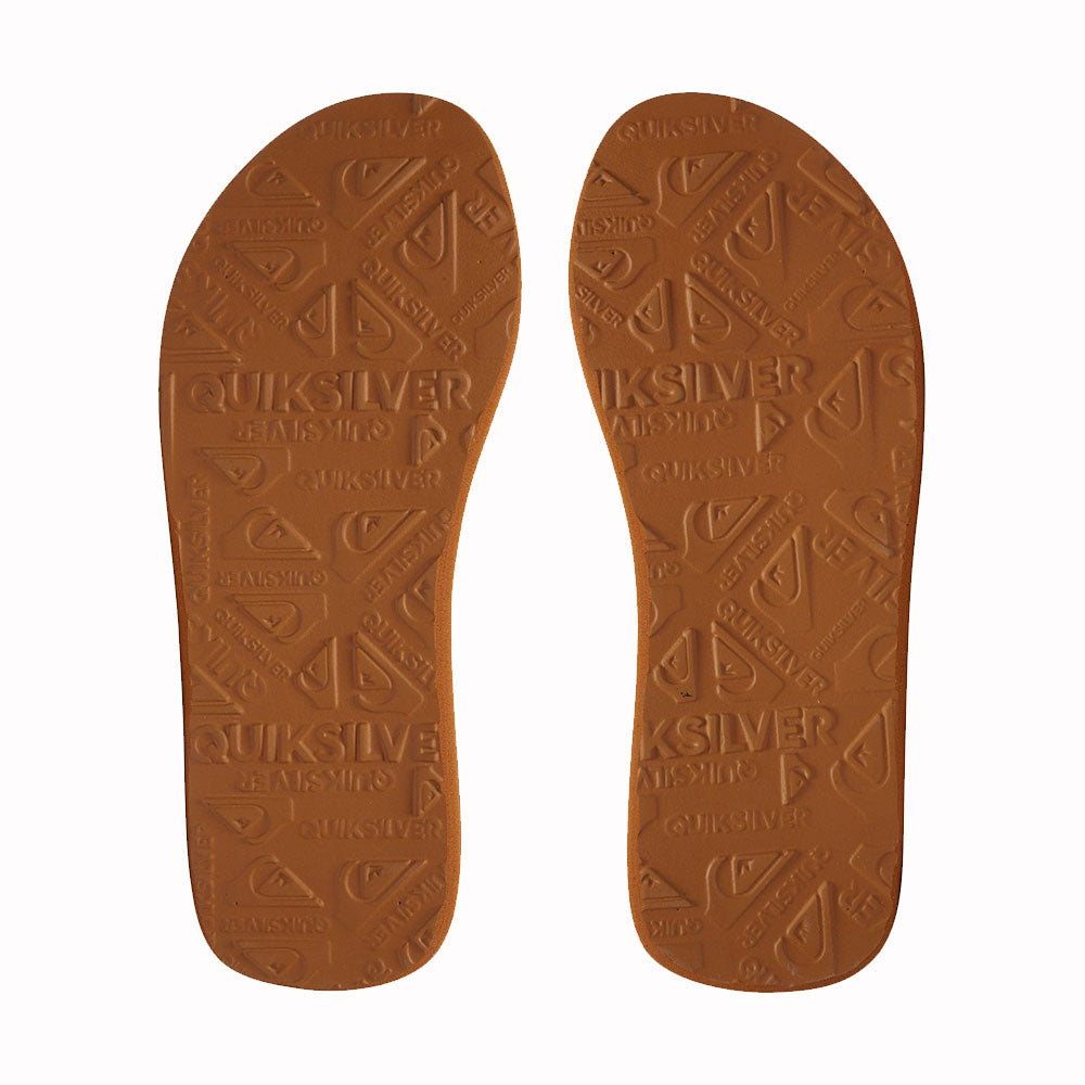 Quiksilver Molokai Abyss Flip Flops - Red/Blue/Red