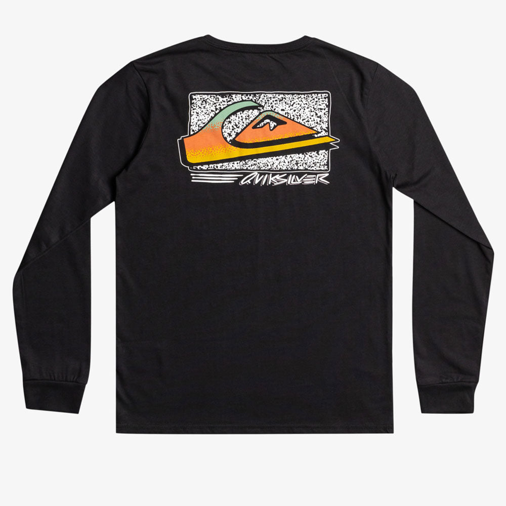 Quiksilver Boys Retro Fade Long Sleeve T-Shirt