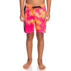 Quiksilver Boys Surfsilk Acid Wash Boardshorts