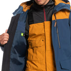 Quiksilver Fairbanks Snowboard/Ski Jacket - Blue