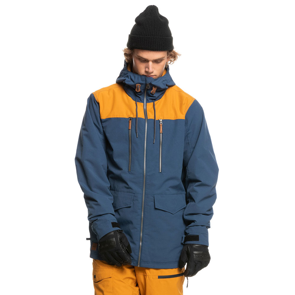 Quiksilver Fairbanks Snowboard/Ski Jacket - Blue