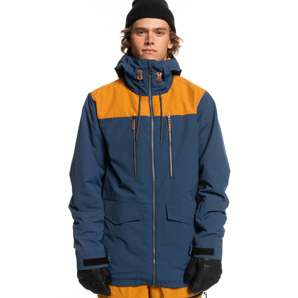 Quiksilver Fairbanks Snowboard/Ski Jacket - Blue