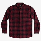 Quiksilver Ganaway Stretch Flannel Long Sleeve Shirt