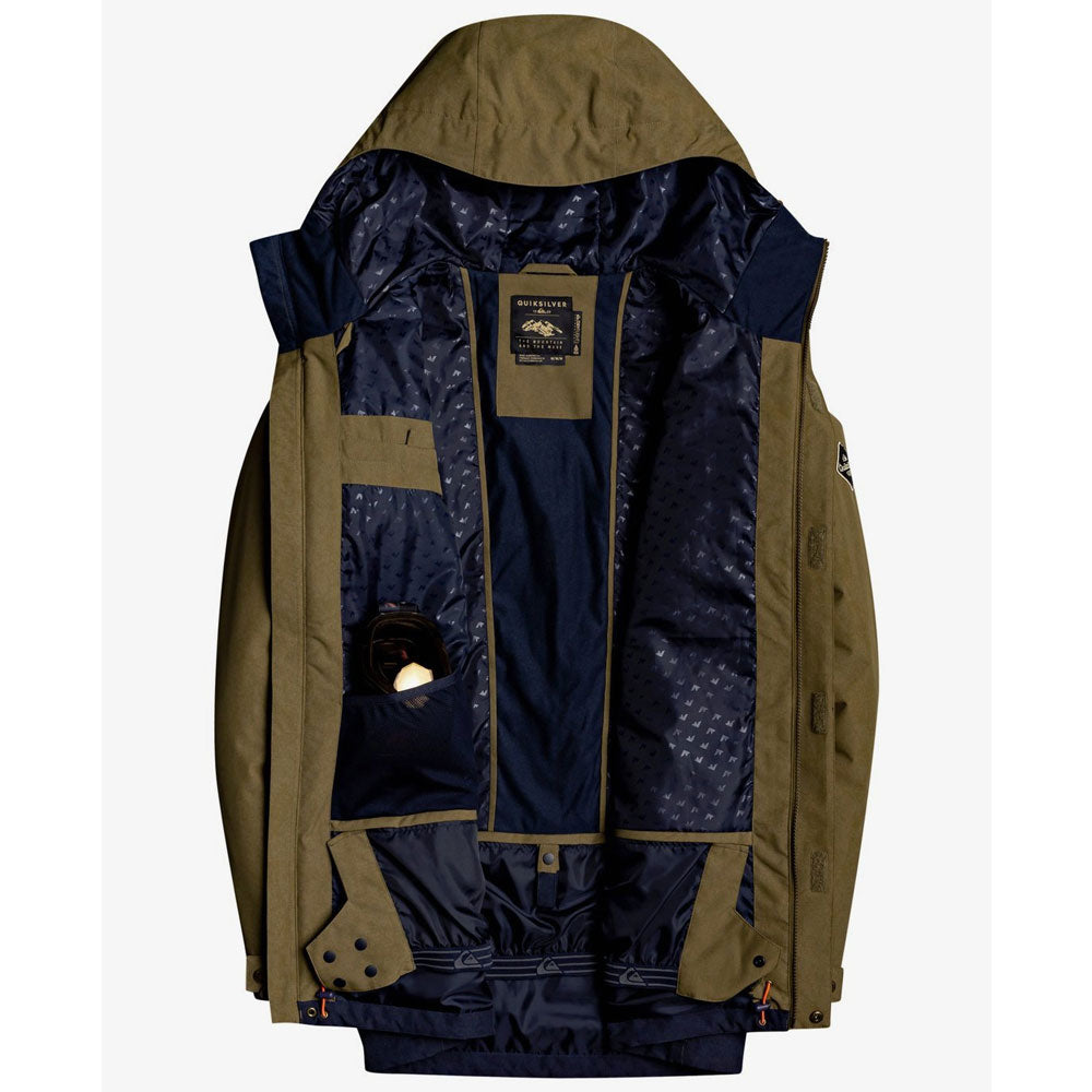 Quiksilver Horizon Snowboard/Ski Jacket - Military Olive