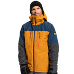 Quiksilver Mission Plus Snowboard/Ski Jacket - Buckthorn Brown