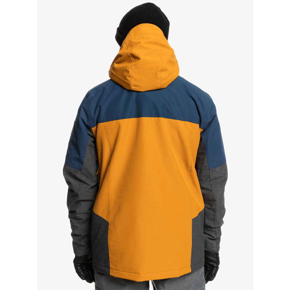 Quiksilver Mission Plus Snowboard/Ski Jacket - Buckthorn Brown